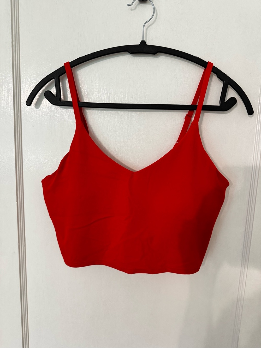 Women’s Red V-Neck Cropped Tank Top - Athleta